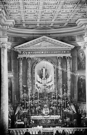 GARDINER STREET ST FRANCIS ALTAR FROM CHURCH ORD WITH FILTER